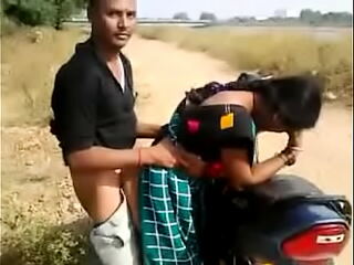 Bhabhi having it away on every side glut be advisable for motorcycle